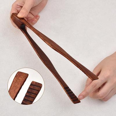 Wooden Kitchen Tongs Food Tongs Salad Serving Bbq Tongs Meat Bread Toast Food Clip Bbq Clamp Kitchen Buffet Utensil Tools