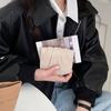 Fold Simple Woman Wallet Cute Small Solid Coin Purse New Fashion Card Bag Mini Retro Bank Card Coin Storage Bags with Zipper
