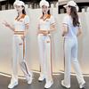 Fashionable Age-reducing Sports and Leisure Suits, Spring and Summer Suits, Western-style Professional Women's Suits, Fashionable Two-piece Suits