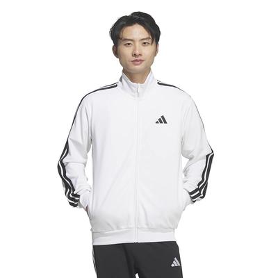 Adidas Track Top Must Haves 3-Stripes Track Top Men's DH100 White (KR6431) M