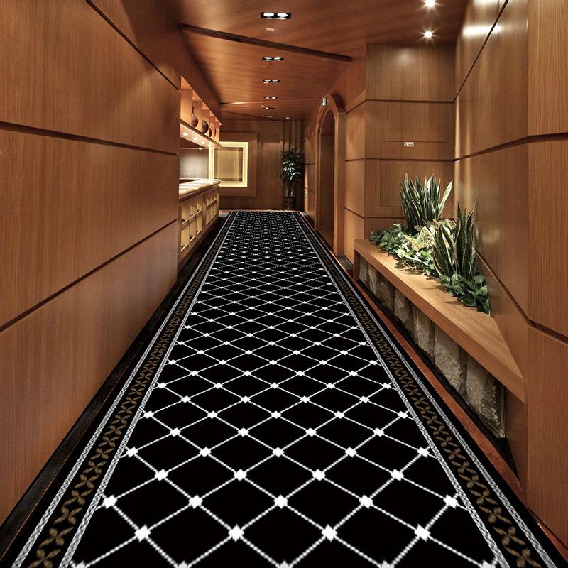 WTEMPO Long Corridor Carpet Stairway Hotel Kitchen Carpe Door Mat Foot Mat Door Mat Entrance Mat