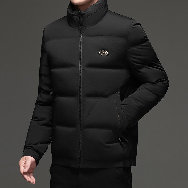 

Рельефный графеновый теплоаккумулирующий новый национальный стандарт утиный пуховик осень и зима новый мужской ветрозащитный пуховик с воротником-стойкой XL