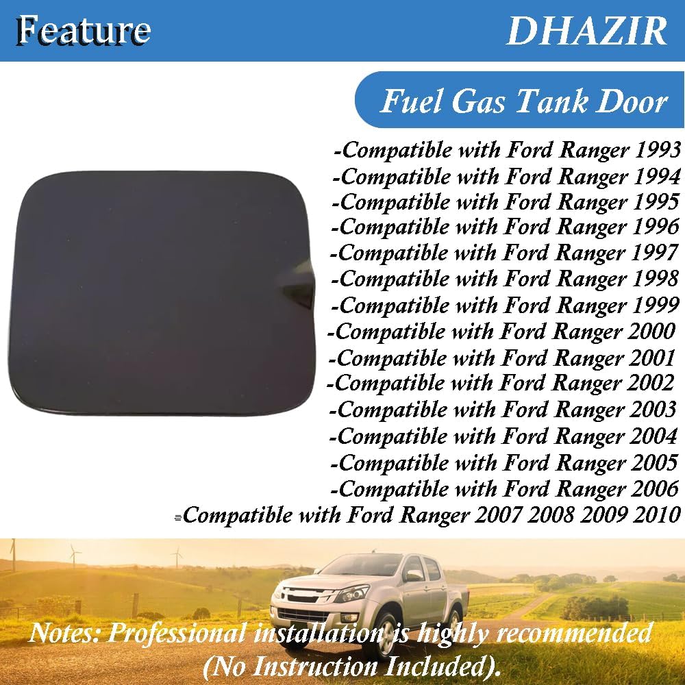 F37Z99405A26A Ușiță Rezervor Combustibil Pentru Ford Ranger 1993-2011 Capac Ușă Rezervor Combustibil F37Z-99405A26-A