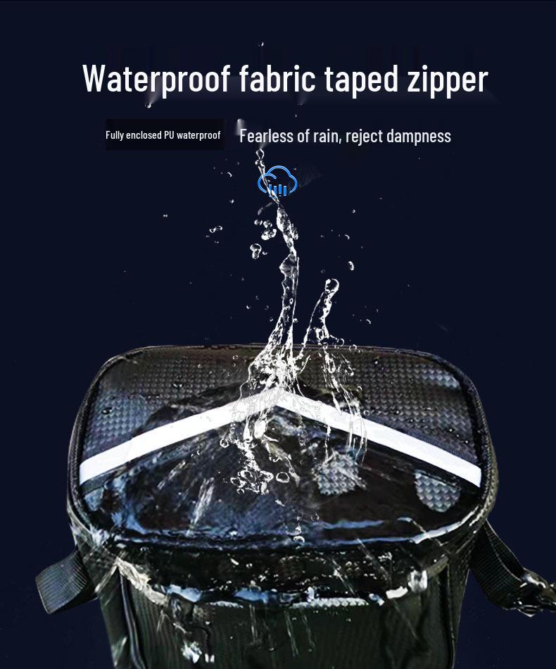 Waterproof Electric Vehicle Rear Storage & Charger Bag