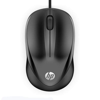 HP Mouse Wired HP 1000 USB 3 Button 1200dpi Cable Compatible with Mac Windows PC Macbook Model 1.5m Number 4QM14AA#UUF []