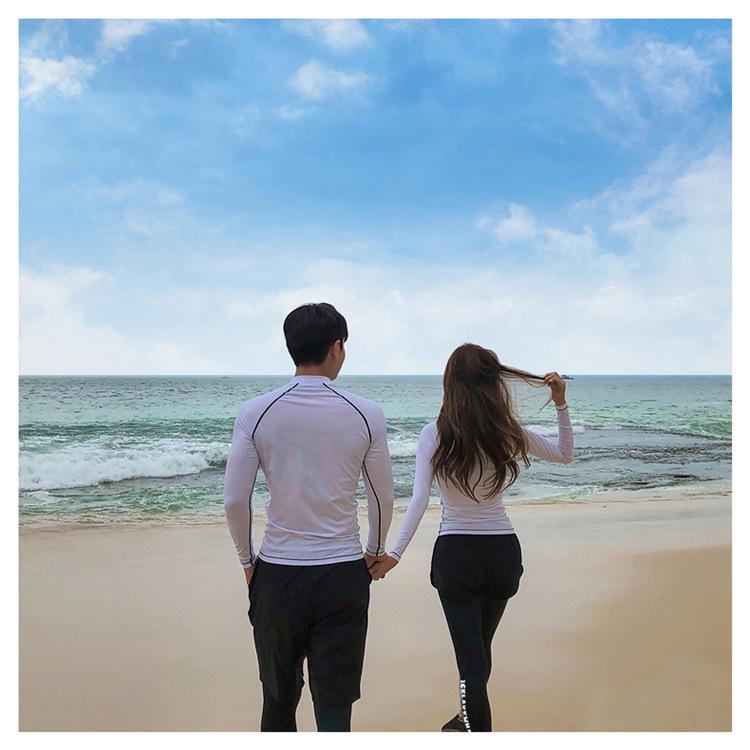 Unisex Sunscreen Long Sleeve Diving & Surfing Wetsuit - Quick-Dry Jellyfish Protection