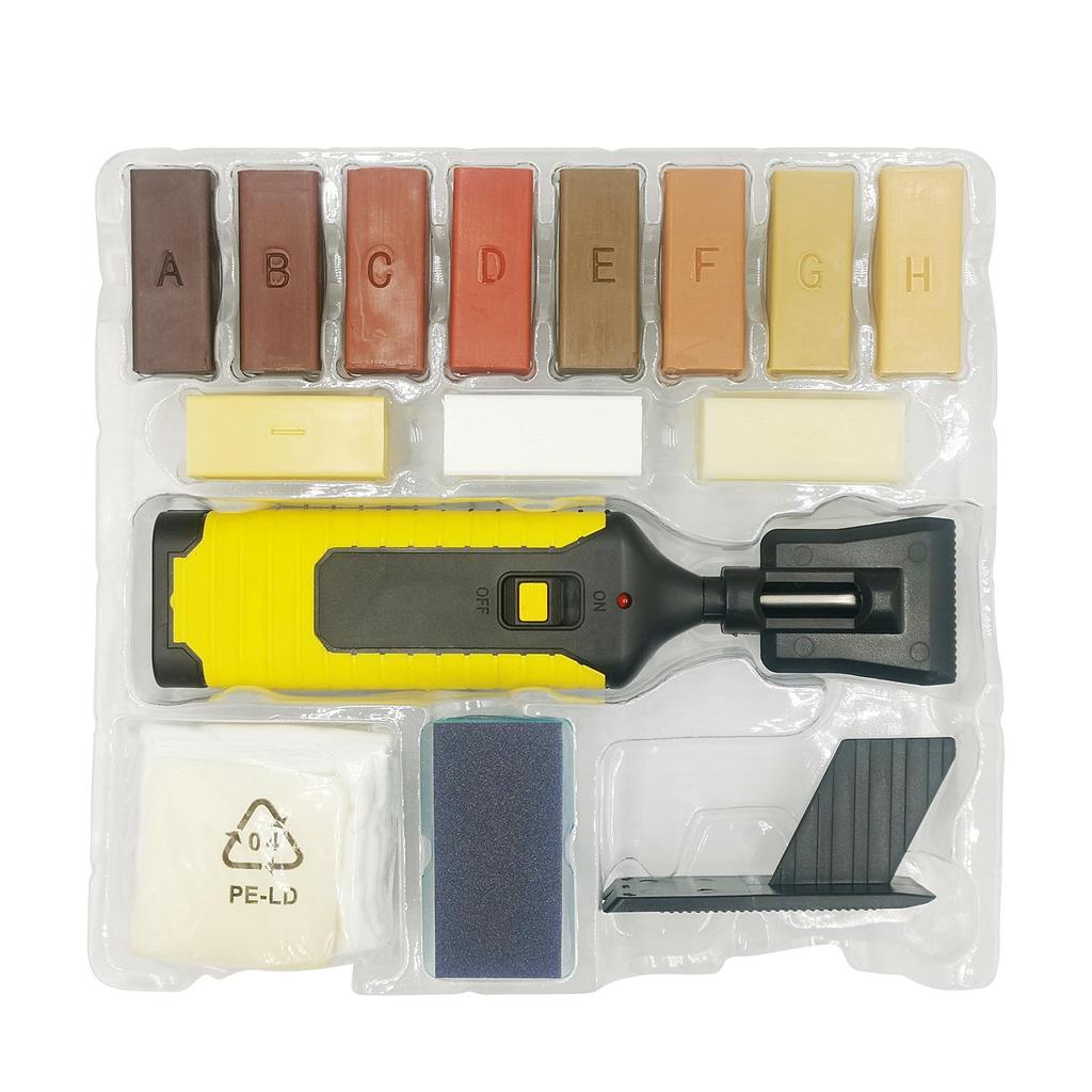 Hardwood Laminate Flooring Repair Kit Floor & Furniture Repairing Kit Wood Scratch Covers & Removers Hardwood Laminate