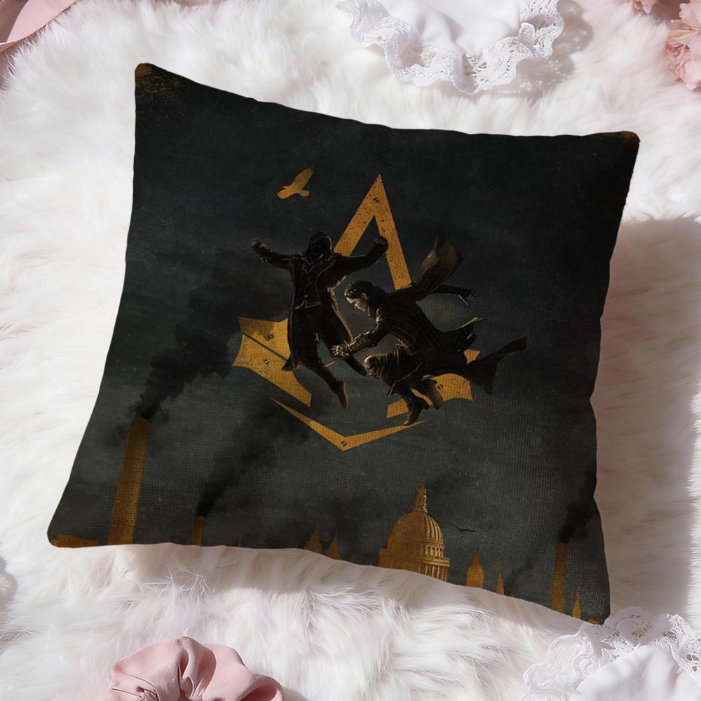 Game A-Assassins CreedS Cushion Cover Premium Comfort Reversible Pillow Cove -Two In One Design for Any Room & Car Interior
