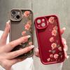 Soft Silicone Square Ladder Printing Pattern Phone Casing Full Cover Camera Shockproof Protection Rubber Case for iPhone Infinix Tecno OnePlus