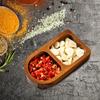 Wooden Divided Serving Tray
