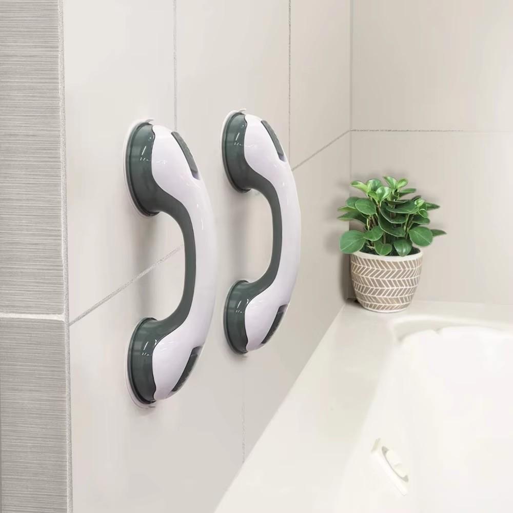 Shower Handle Grab Bars Ultra Grip Dual Locking Safety Suction Cups Helping Handle Anti Slip Support for Toilet Bathroom