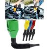 Funnels Accessorie Foldable Portable Telescopic Car Refueling Funnel Universal Engine Oil Gasoline Filter Transfer Funnels Tools