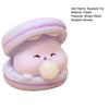 Bubble-Breathing Burger Squeeze Toy Soft TPR Fidget for Stress Relief Cute Macaron-Shaped Decompression Gadget for Kids Adults