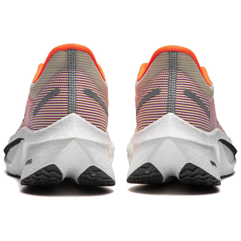 Sapatos de Corrida Li Ning Feidian 4 Challenger Placa de Carbono Masculino Tênis Laranja ARMU005-20