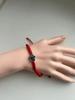 Women's  Bracelet  Blue Eye Red Rope Adjustable Bracelet