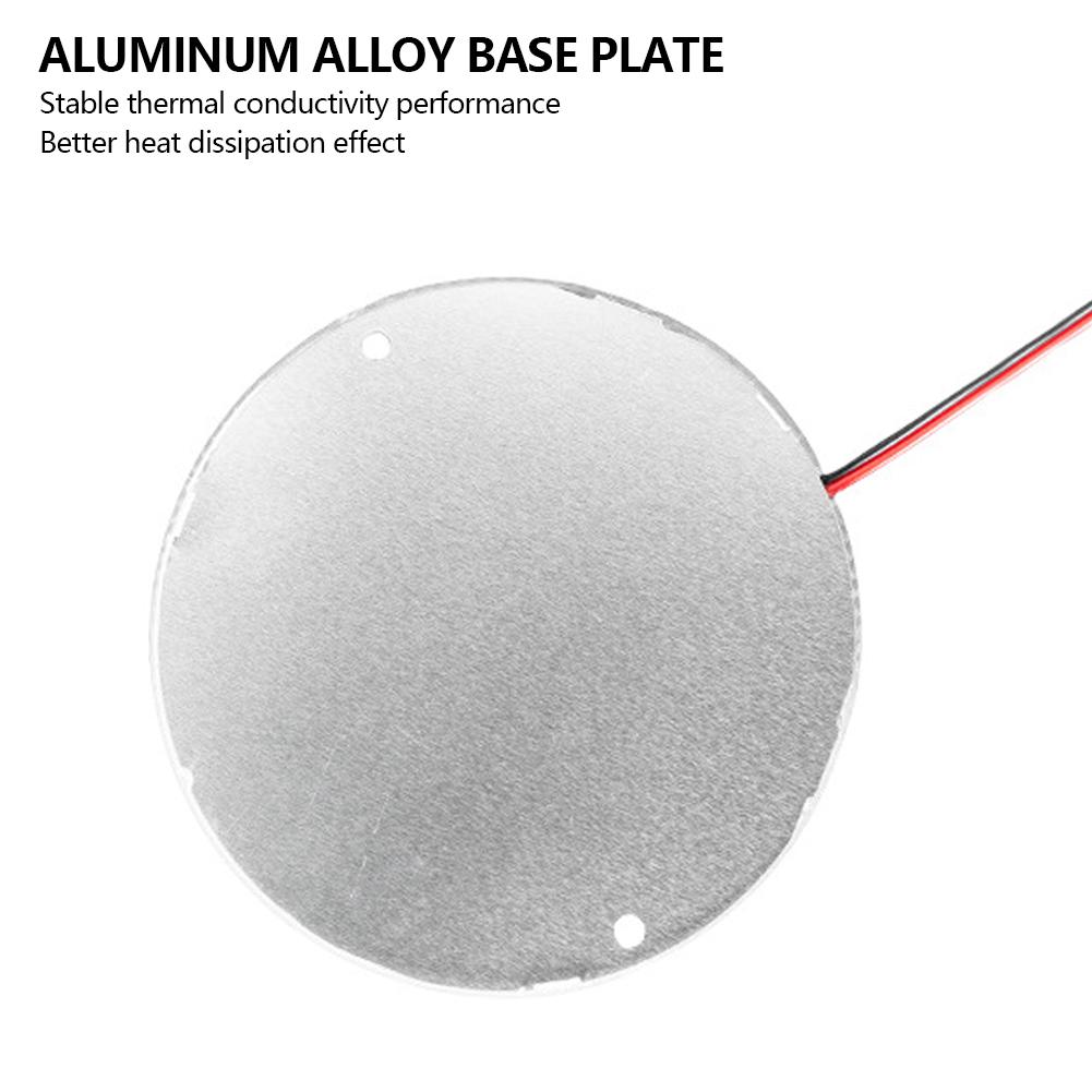 60 LED Round Truck Interior Light High Brightness Transparent Switch RV Camper Cargo Ceiling Light 12-85V Car Trunk Lamp