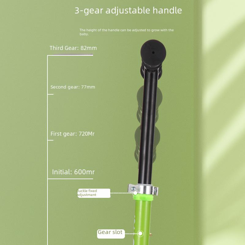 New children's aluminum alloy scooter for outdoor adventures