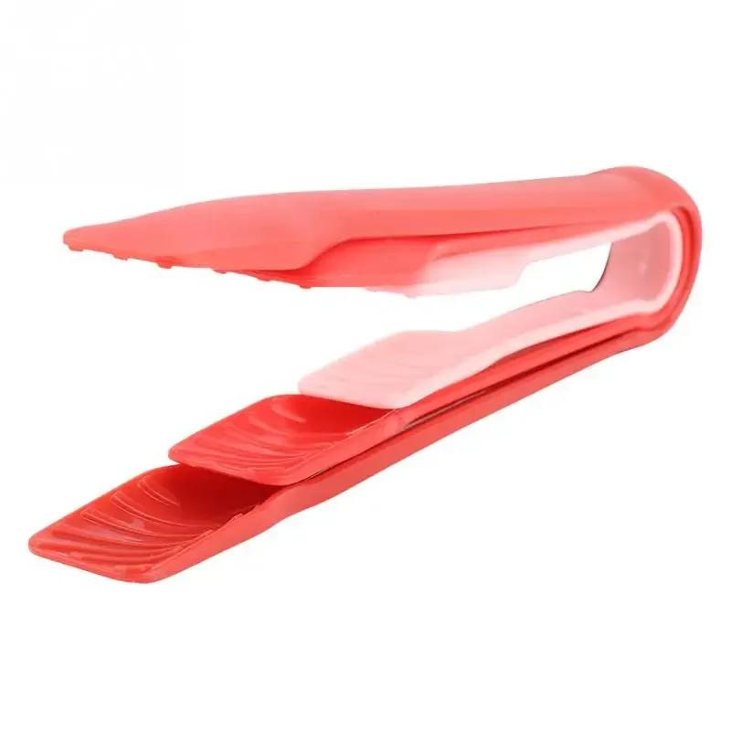 Kitchen Utensils For Barbecue Cooking Salad Grilling Frying 3Pcs Plastic Kitchen Tongs Serving Cooking Tongs