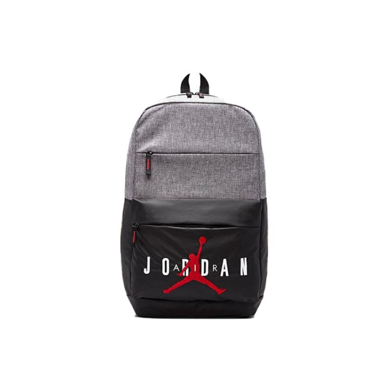 

Jordan Polyester Backpack Regular Unisex Gray Black Jordan 9A0408-GEH