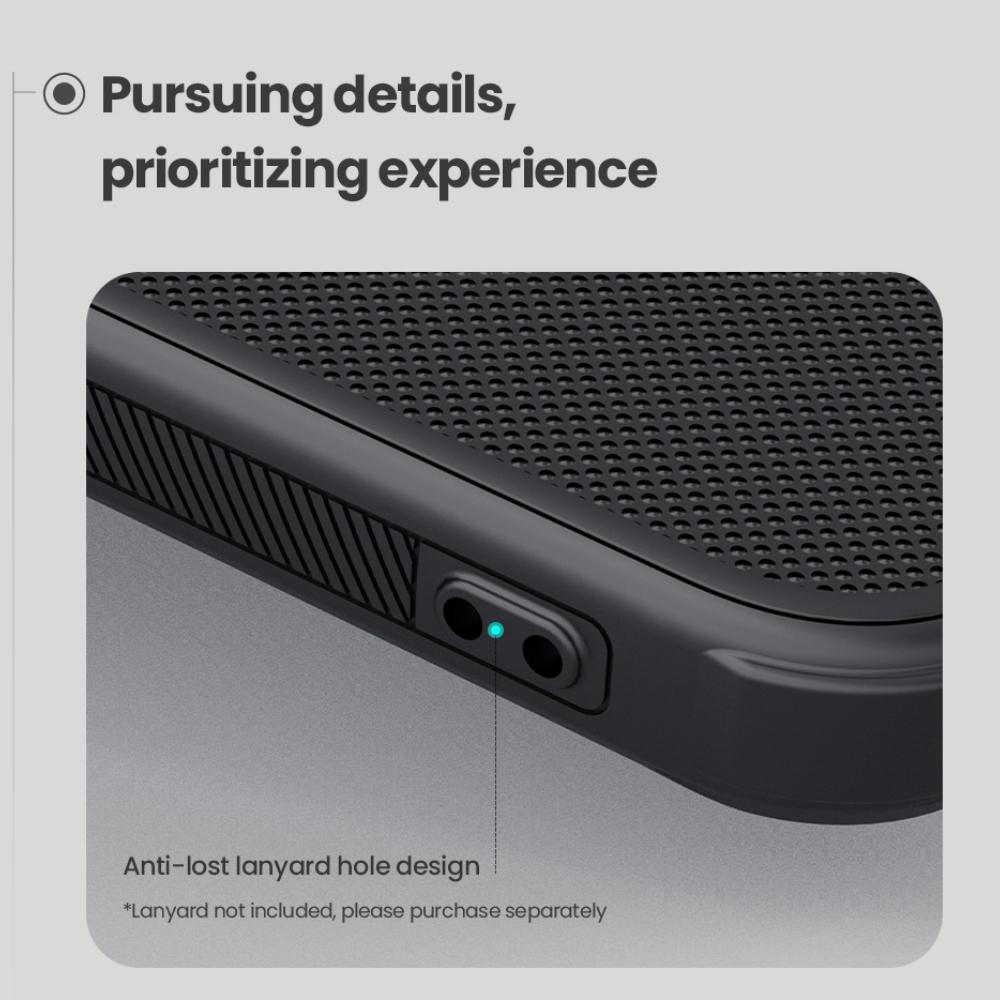 Für iPhone 16e Telefonhülle Nillkin Super Frosted Shield Pro Harte PC + TPU-Schale Stoßfeste Rückseite