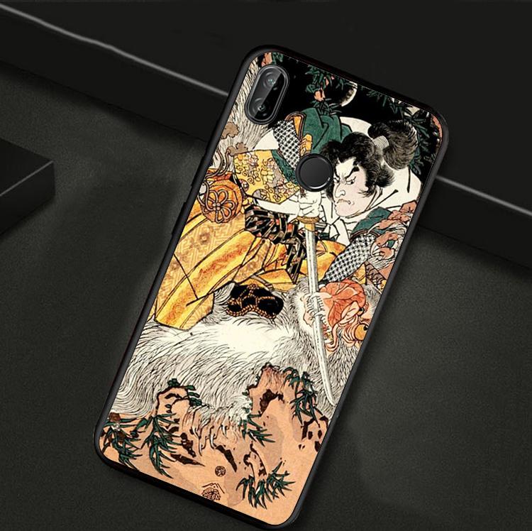 Anime Japanese Samurai For Huawei Nova Y70 Y60 Y90 Y61 Y91 Y73 Y72 12s 12i 11i 8i 9 10 SE P30 P40 Lite P60 Pro Case