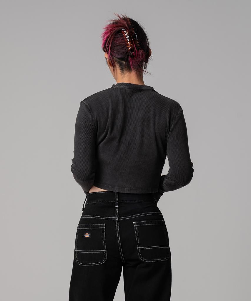 DICKIES Plentywood Crop Knit Black