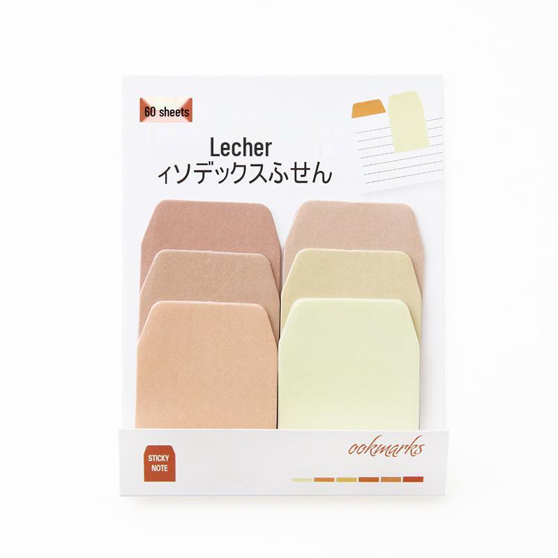 Cześć Gradientowe Wielokolorowe Karteczki Samoprzylepne – Kreatywne DIY Indeksowe Notatniki Memo