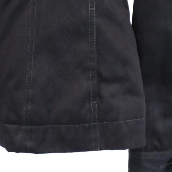Armani Exchange 90-е Меховой воротник Старая куртка на молнии S Темно-серый Стеганая подкладка Женская Б/У