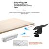 Heavy Duty Tool Free No Drill Desktop Power Strip Clamp Mount Adjustable Holder for Home Office Desk