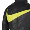 Nike AWF Stand Collar Long Sleeve Zipper Sports Casual Football Jacket Men Jacket Black Yellow Sport-Red CT6602-010