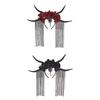 Antelope Horn Tiara for Costume Party, Original Hair Accessory