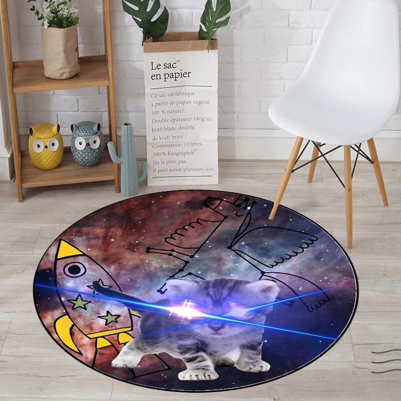 Pizza Cat Carpet Square Non-slip Floor Mat Non-slip Mat Dining Room Living Room Soft Bedroom Carpet