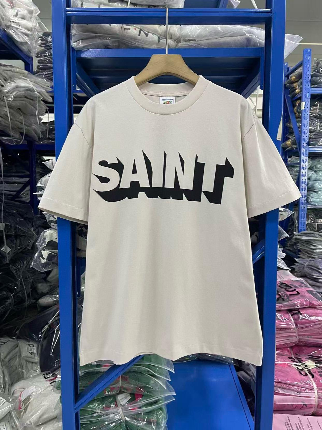 25  Letter Printing  Washing T-Shirt Men S And Women S Trendy Brand S
