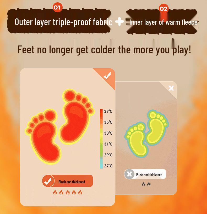 2025 Paw Patrol Boys' Shoes: New Chinese Style with Rotary Button, Two-Layer Cotton, Plus Velvet, Autumn/Winter Collection