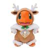 30cm Anime Christmas Style Plush Toys Charizard Charmander Soft Stuffed Peluche Doll Kids Child Xmas Birthday Gifts