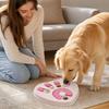 Dog Puzzle Feeder Toy and Slow Feeder Training Bowl for Dogs, Heart Shaped Interactive Dog Bowl