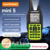 BAOFENG MINI-5 Walkie-Talkie Dual Band Bluetooth (Versiunea CN)