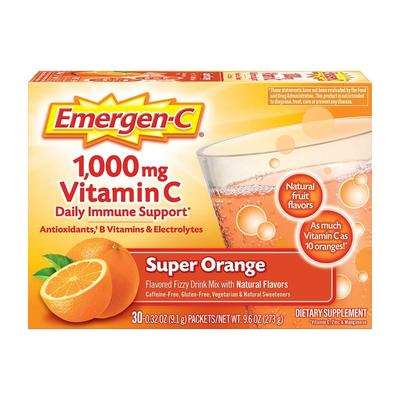 Vitamin C 1000 Mg Super Orange, 30 Packets