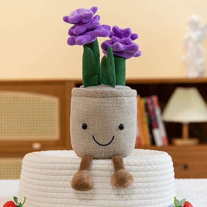 Tulip Plush Doll With Ultrasoft Short Plush For Gift Kids Dorm Room Decor