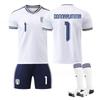 2026 FIFA World Cup Italy Away #1 DONNARUMMA Sport Training Jersey Set with Socks Teens Kids Adults Football Kits