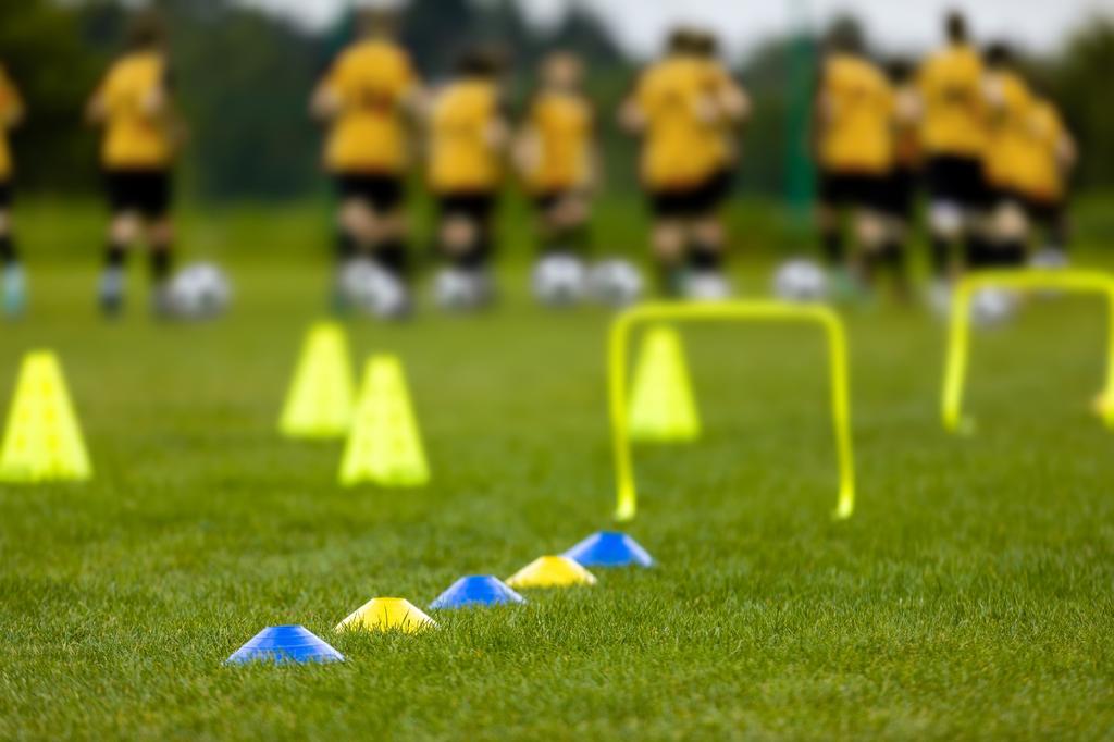 Set of 50 Flexible Mushroom Soccer Training Cones