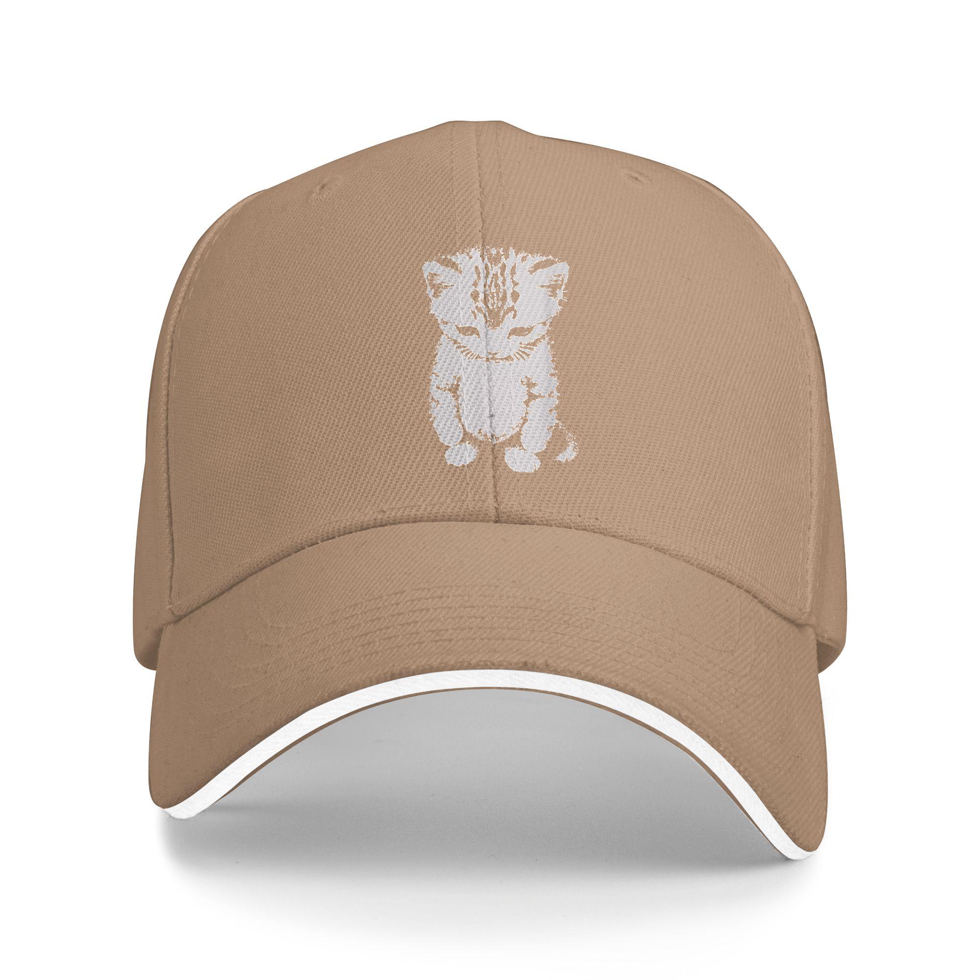 

Summer Casual Baseball Cap El Gato Sad Kitten Hiking Fishing Trucker Hat For Couple Women High Quality Classic Snapback Cap One Size хакі