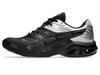 1203B051-001 Asics Gel-Kinetic FR "Black/Pure Silver" (Men's)