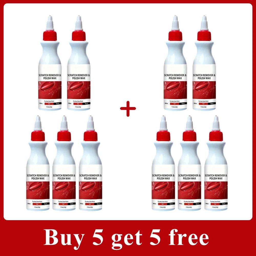 QC19 Paint Restorer with Sponge Car Scratch Repair Wax Paint Scratch Repair Agent for Deep Scratches Car Paint Scratch Repair