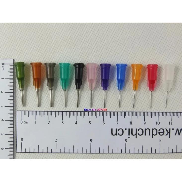1000PCS/LOT 1/2-inch Fluid Precision Blunt Needle Dispense Tips ,Glue Dispensing Needle Tips