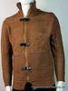 2026 Autumn/Winter Men's Plus Size High Neck Sweater Cardigan with Leather Buckle - European & American Style Long Sleeve Knit Coat