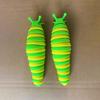 Colorful Caterpillar Fidget Toy Bendable Funny Stress Cute Portable Relief Decompression Kids Adults Slug Sensory