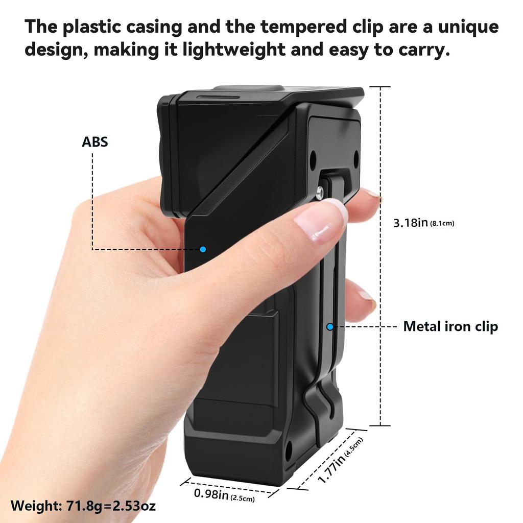Kids torch EDC COB LED Flashlight Mini Rechargeable Clip on Light Magnetic Base Waterproof Pocket Lamp for Child Camping