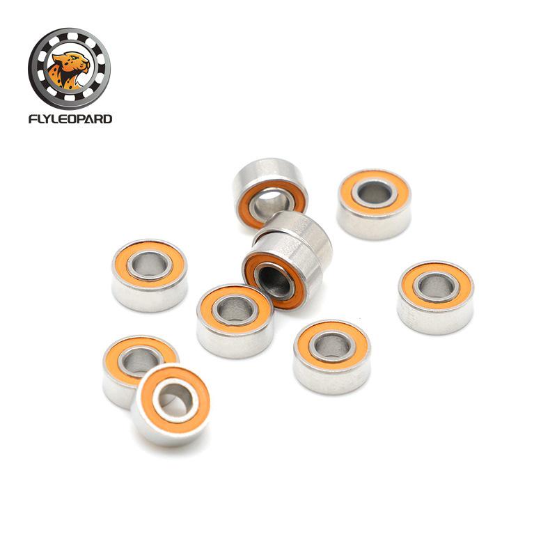 In-stock 6900 2RS Thin-walled Deep Groove Ball Bearing, 10x22x6, High-speed Motor Bearing with Blue Rubber Seal.