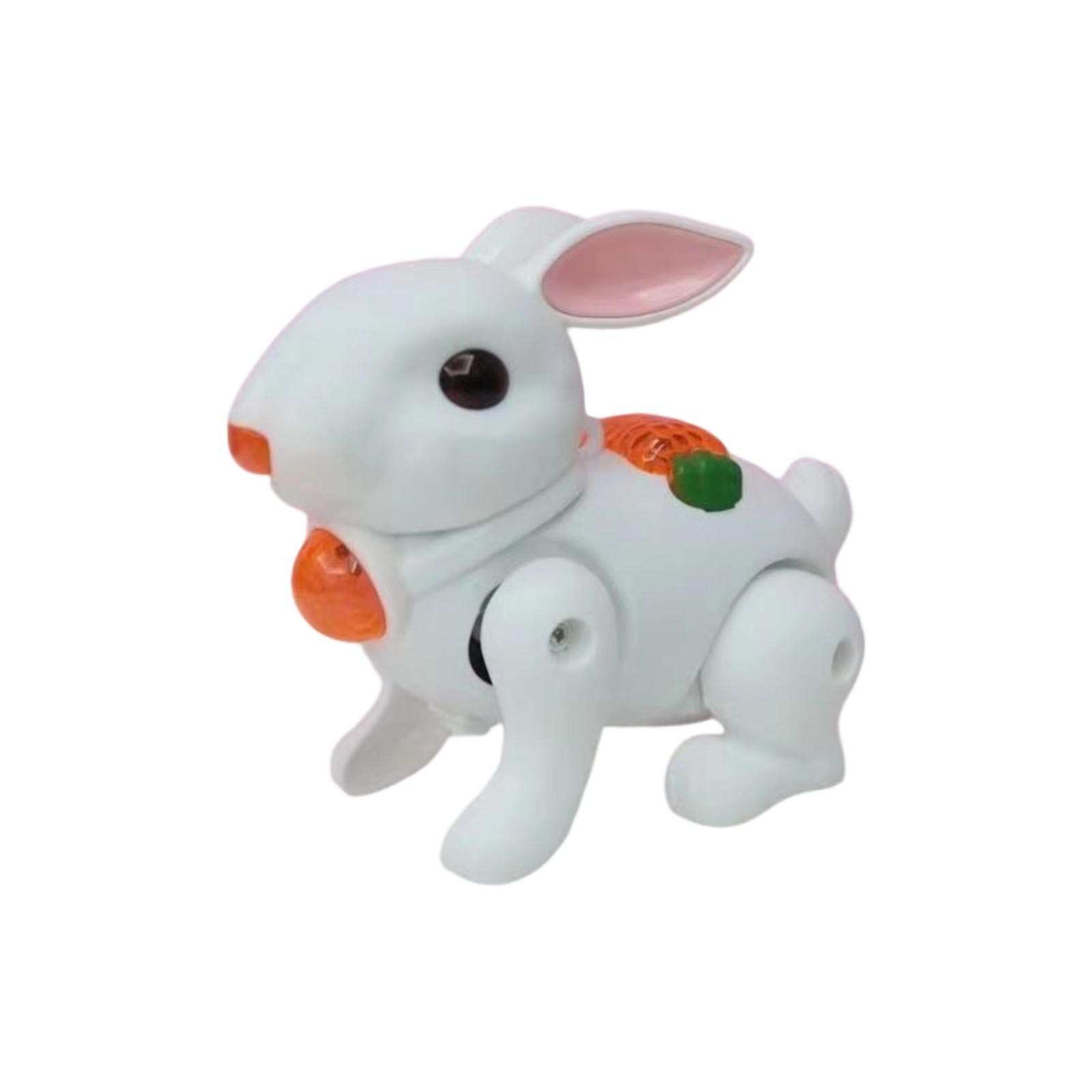 

A Fun Rabbits That Can Dance, Make Sounds, And Light Up – A Perfect Easter Gift For Boys And Girls. белый
